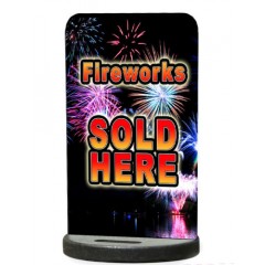Fireworks Sold Here Ecoflex Pavement Stand